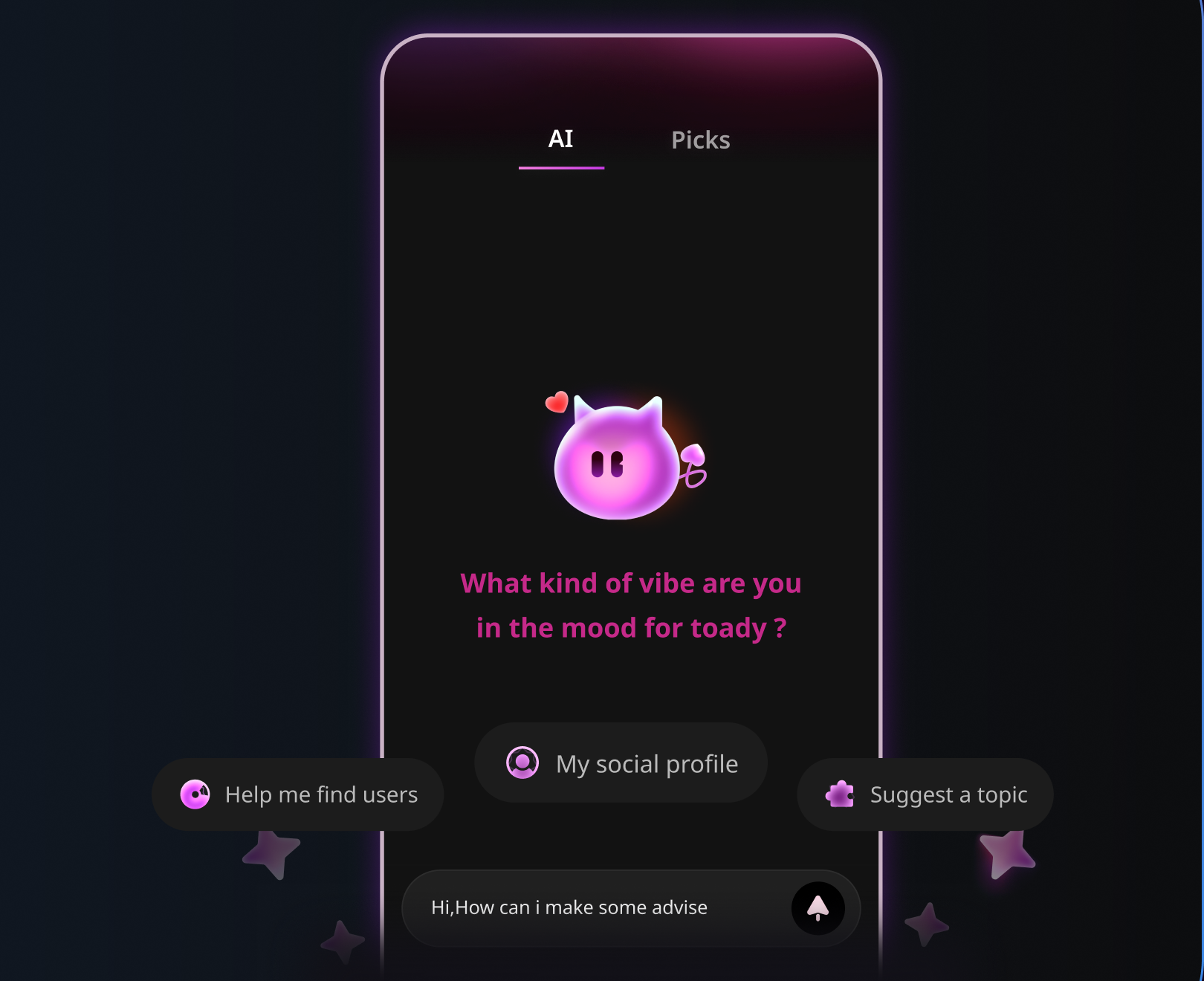 Chat Cues app preview